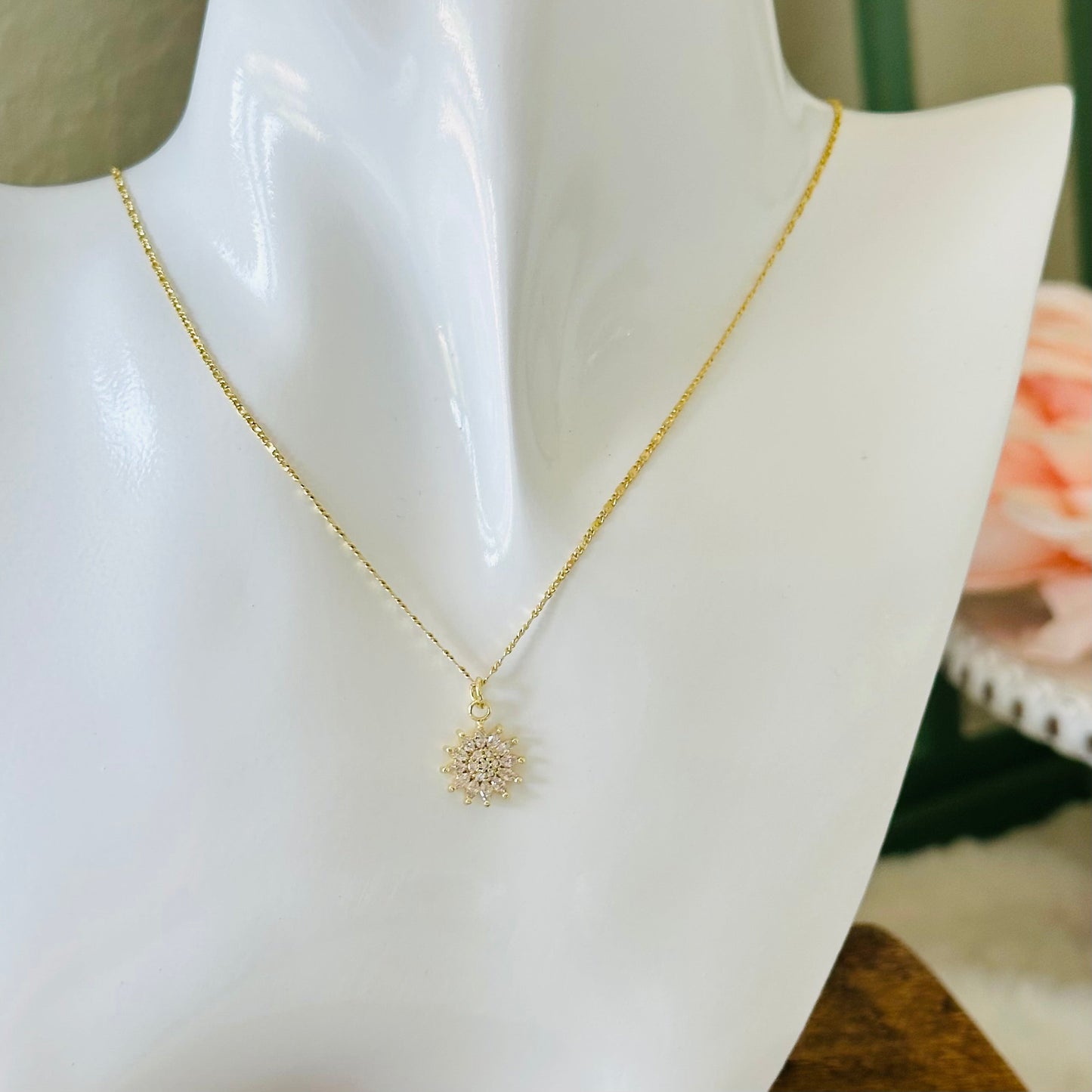 Collana Lucia Sunflower