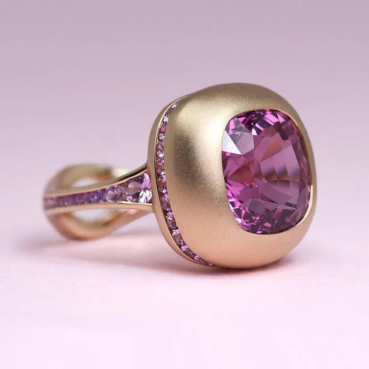 Anello vintage in oro rosa