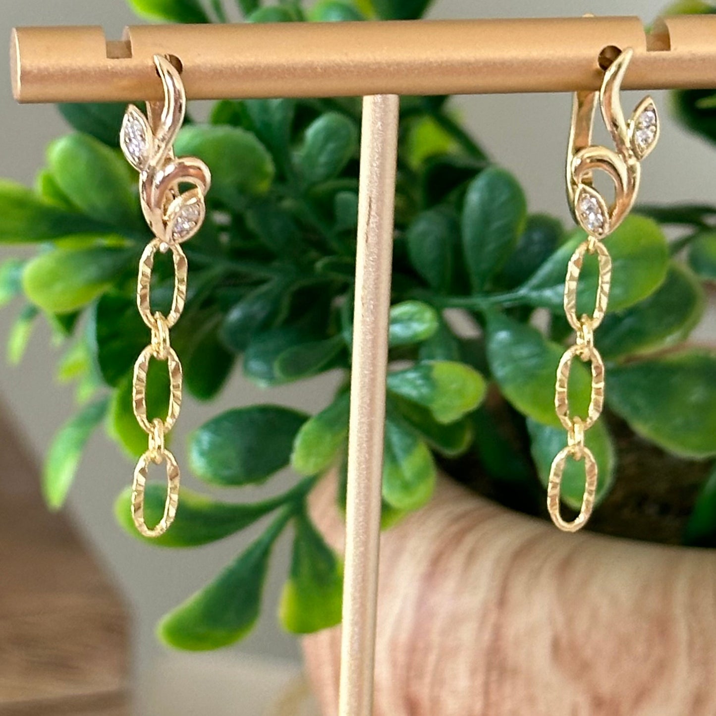 Orecchini Fiore con lacci a raggiera