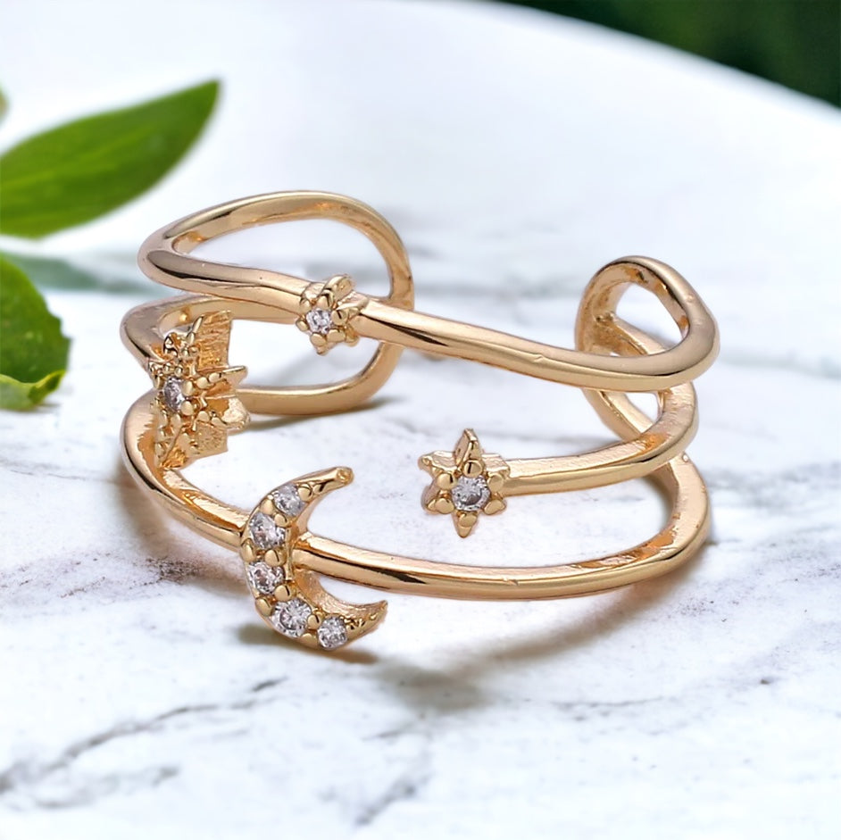 Anello Celestina Moon