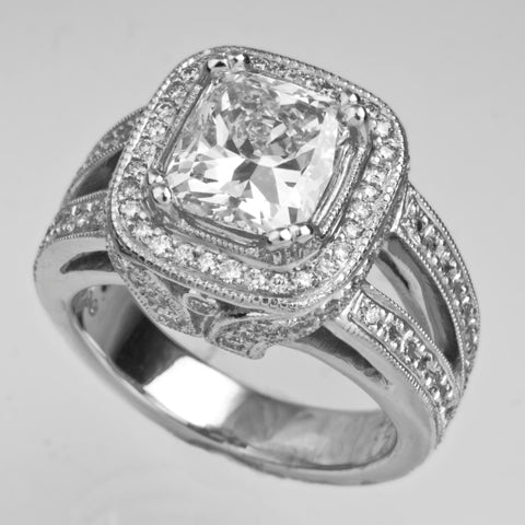 Anello Vintage Zirconia Brilliance
