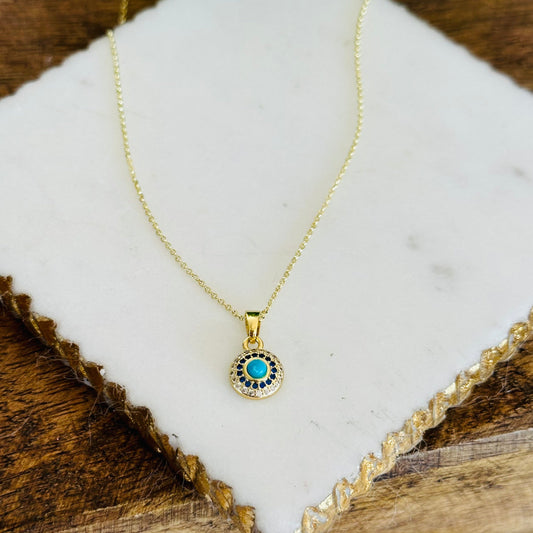 Collana Cielo Turchese