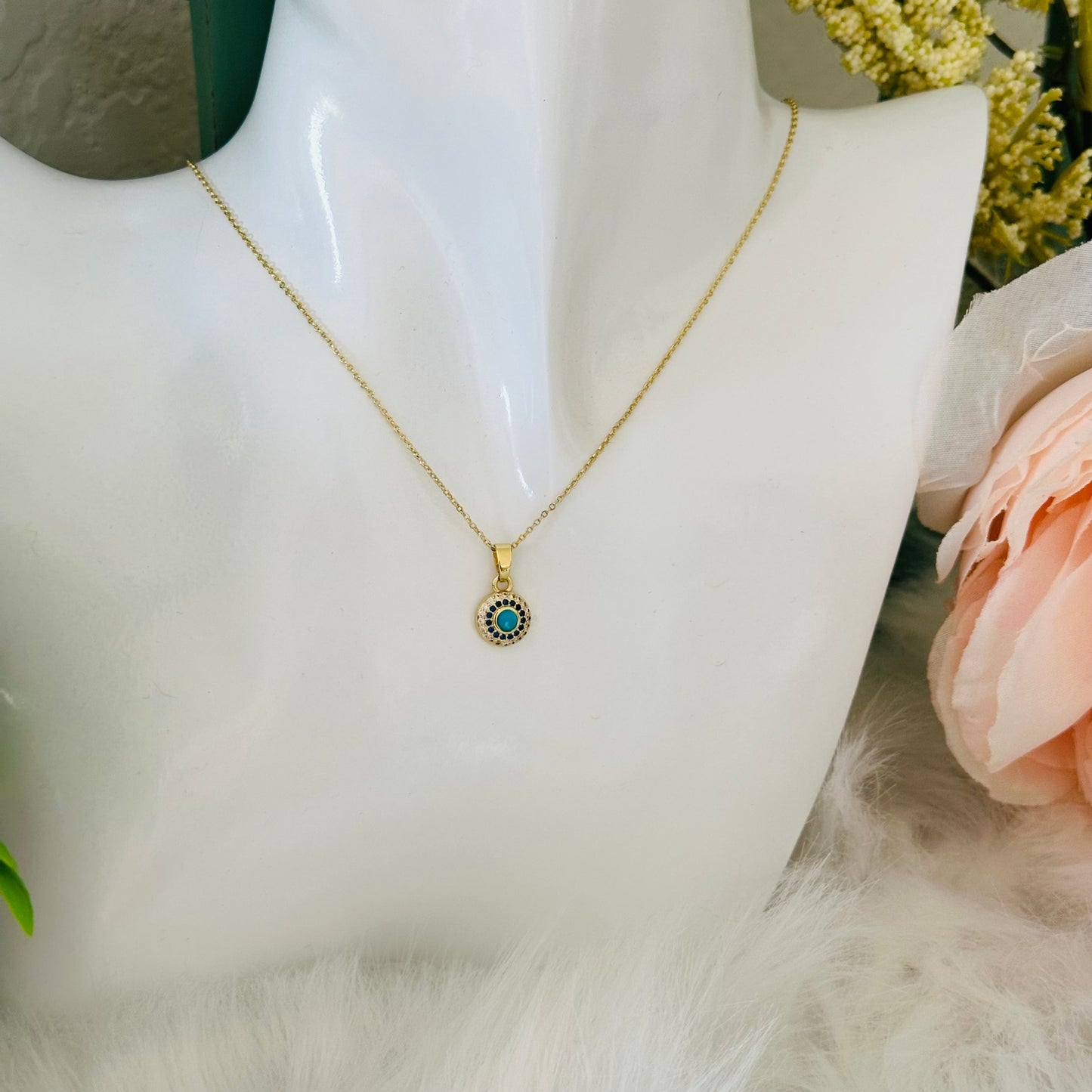 Collana Cielo Turchese