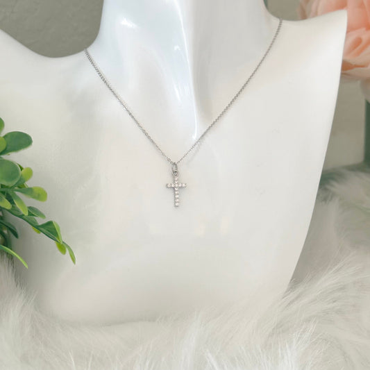 Jianna - Collana con croce in argento