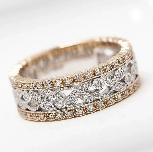 Anello Vintage Hollow Brilliance