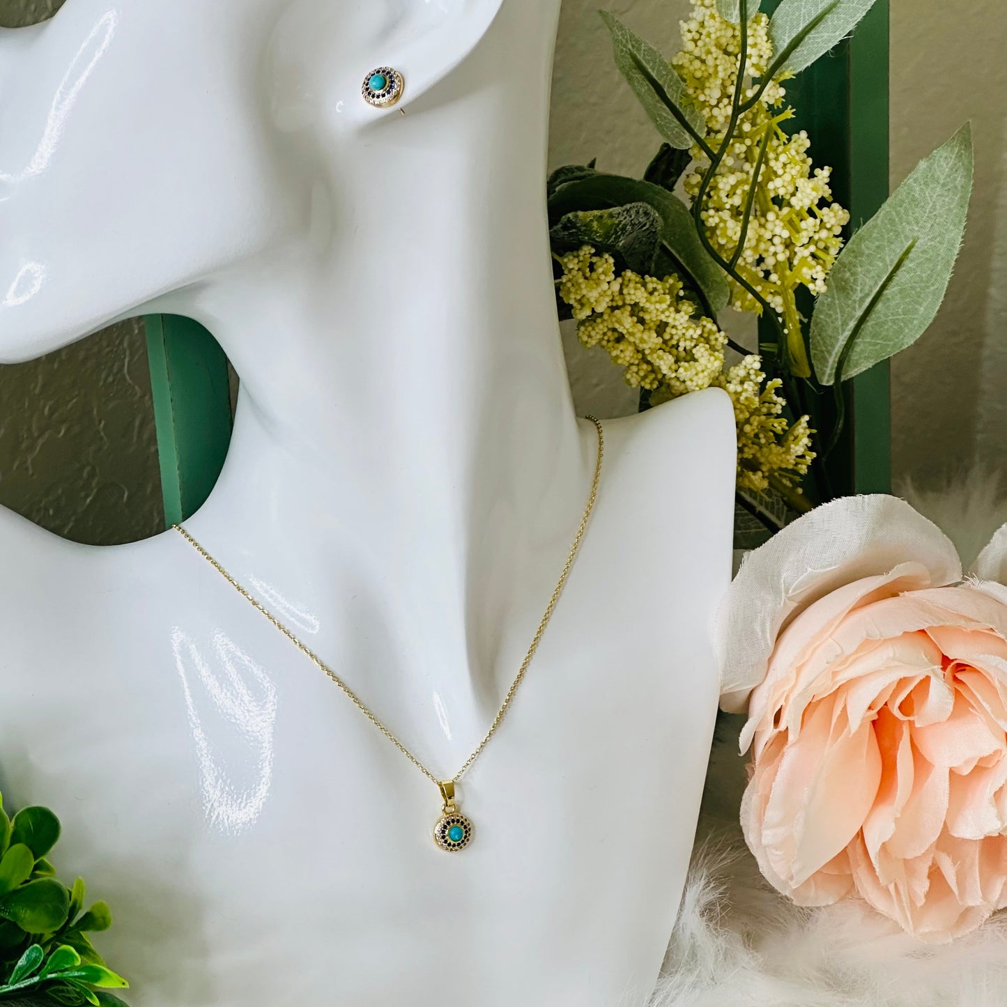 Collana Cielo Turchese