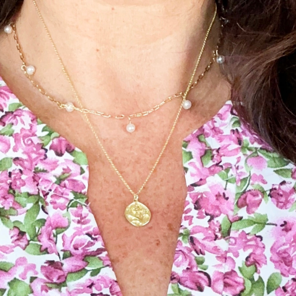 Collana Gina Mini Pearl Choker