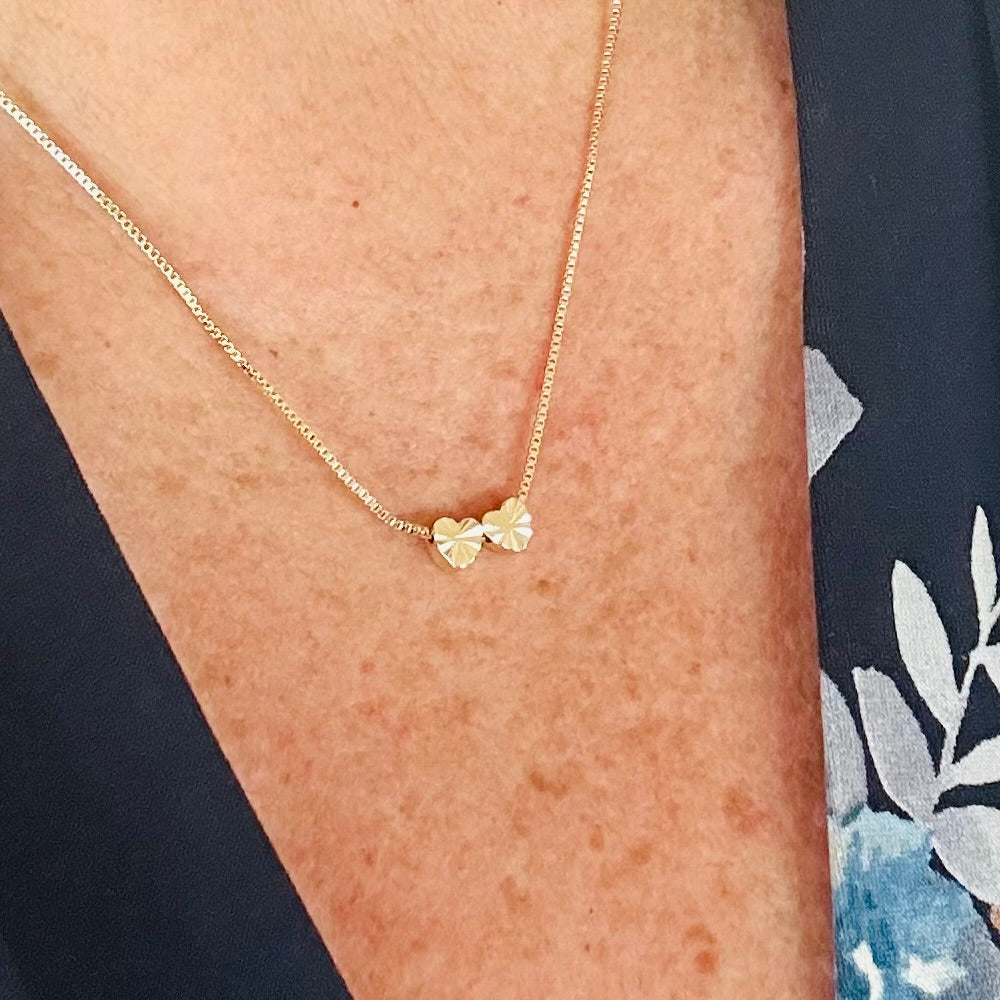 Collana Bella Mini Heart Charms