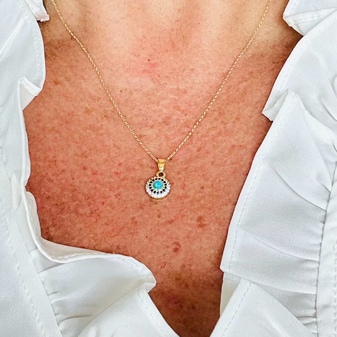 Collana Cielo Turchese