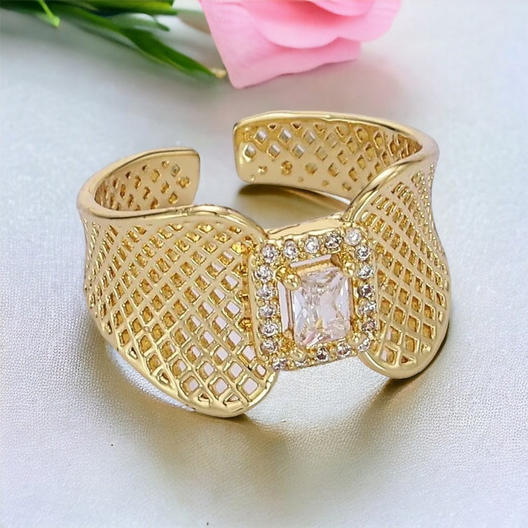 Anello Eleonora Baguette