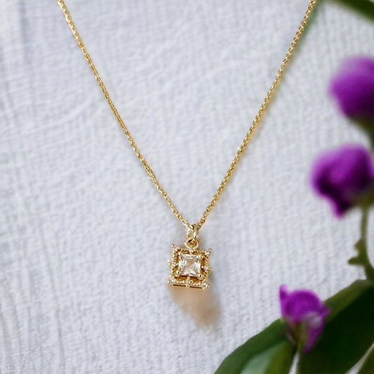Collana Illaria Square Baguette