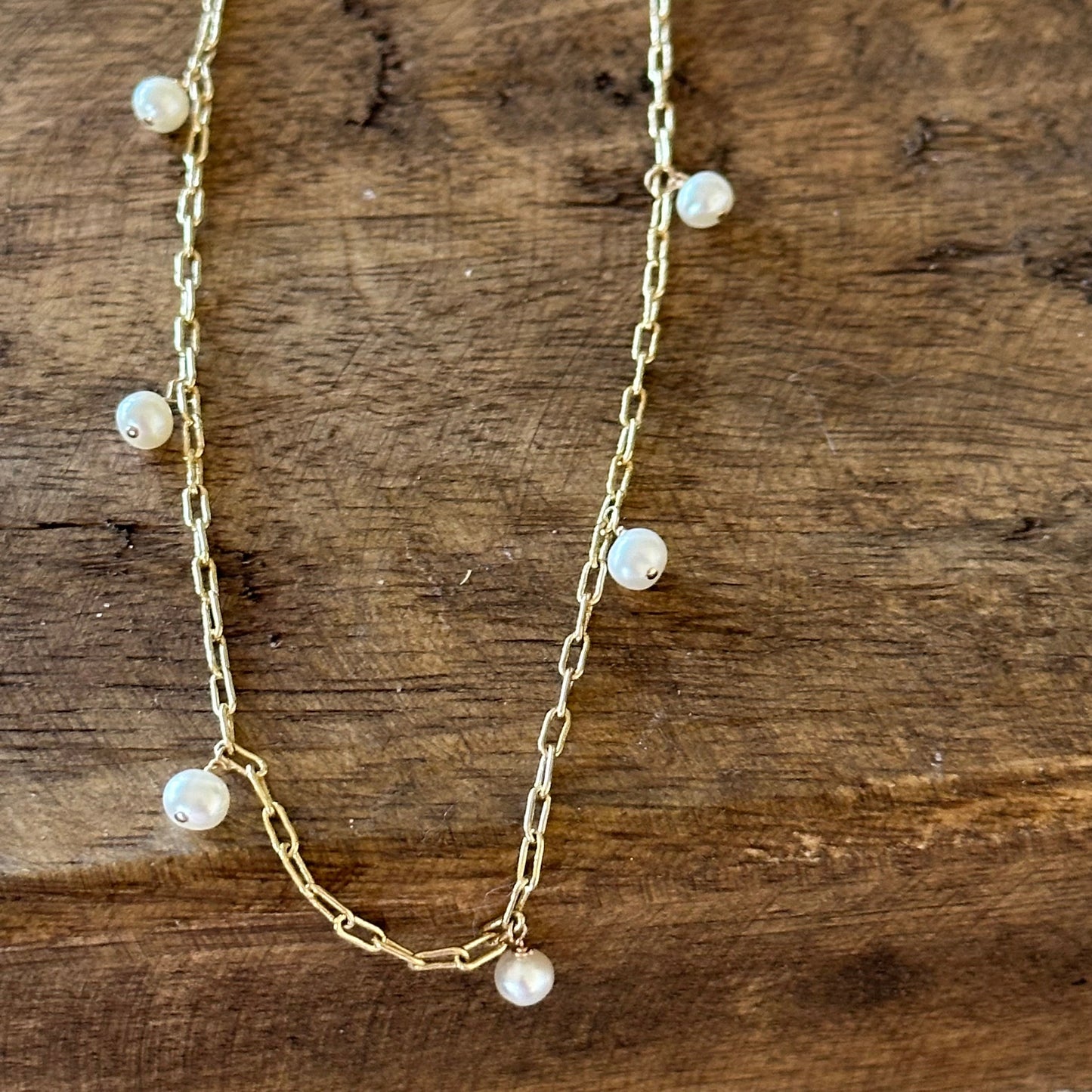 Collana Gina Mini Pearl Choker