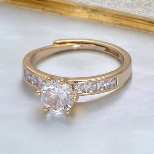 Anello solitario Patrina