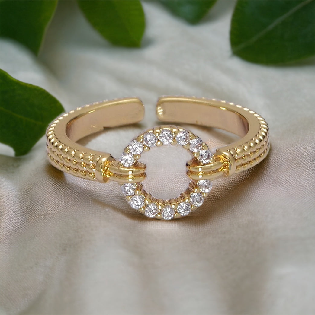 Anello Geena a cerchio aperto