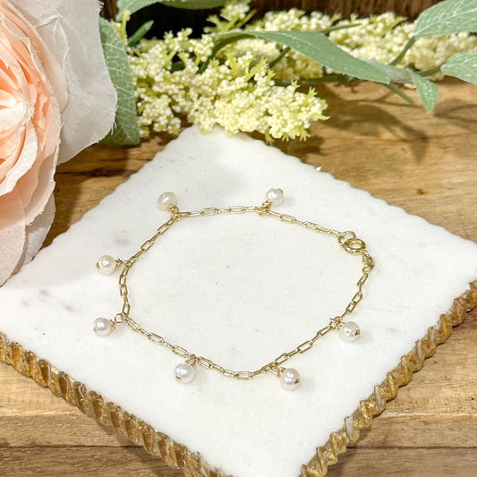 Bracciale con perle Gina Mini